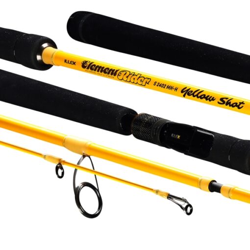 canne leurres illex element rider s2402 yellow pêche-expert