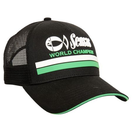 casquette sensas trucker college black US pêcheexpert