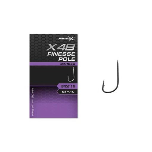 hamecon finesse x4b pole hook pêche-expert